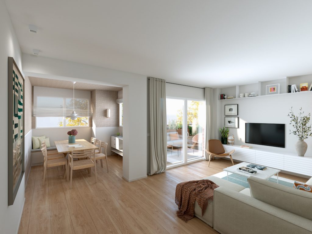 salón comedor completo